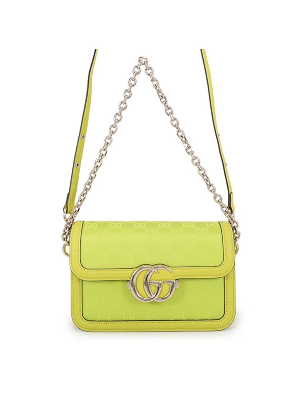 Gucci Chain Shoulder Bag Go Small GG Marmont